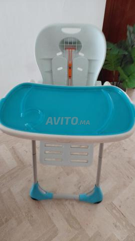 Chaise haute évolutive et réglable pour bébé - 2
