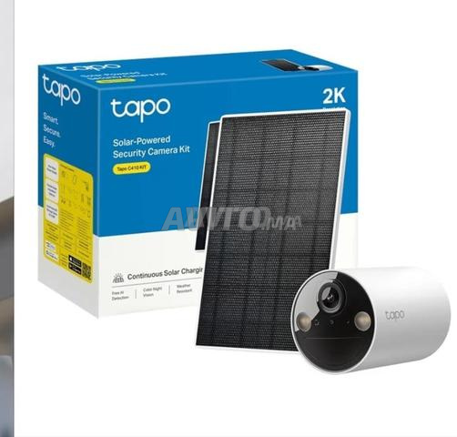 Caméra de surveillance extérieure solaire Tapo