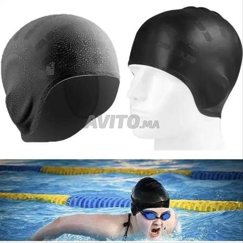 Bonnet de natation professionnel en silicone - 2