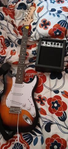 Guitare électrique et amplificateur