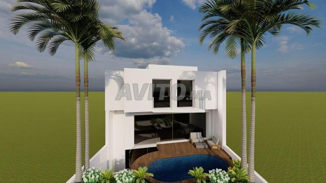 أرض بالجولف بواجهتين متقابلتين 265م2 - 2
