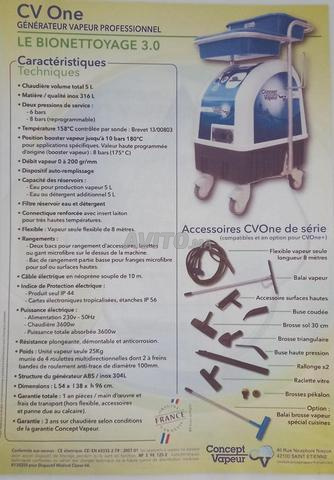 GÉNÉRATEUR VAPEUR PROFESSIONNEL - 2