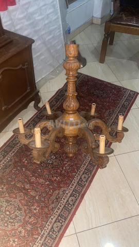 Lustre en bois