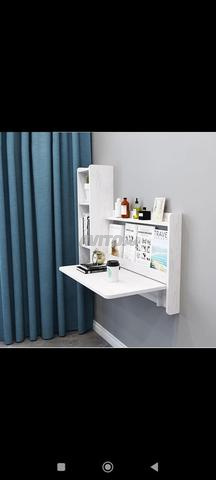 Coiffeuse bureau avec bibliothèque - 2
