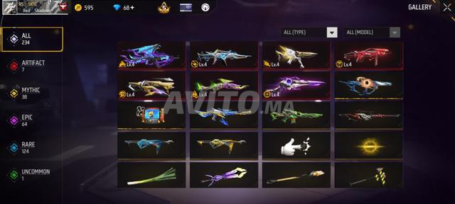 Compte Free Fire - 2