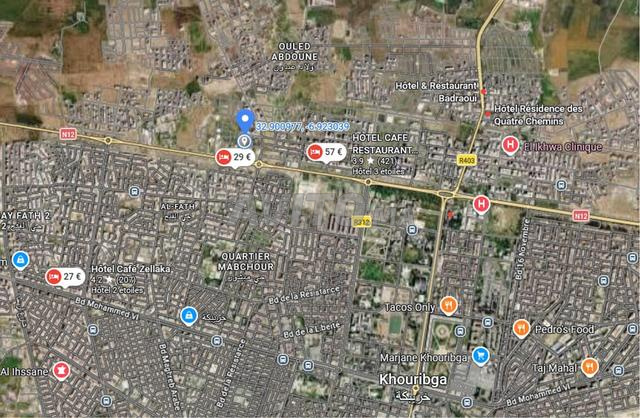 Entrepôt à louer – Khouribga - 2