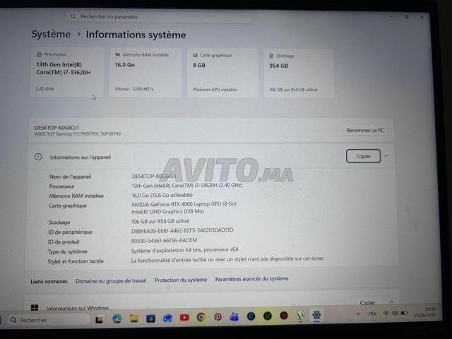 ASUS TUF F15 RTX 4060 8GB - 2