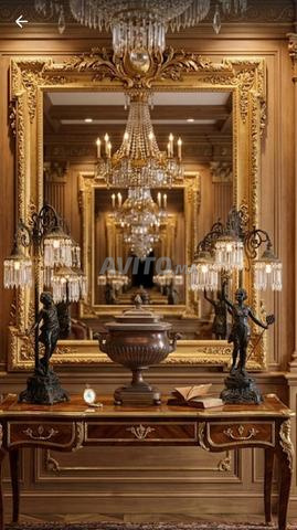 Majestueuse Paire de Lampes aux Éphèbes en Bronze