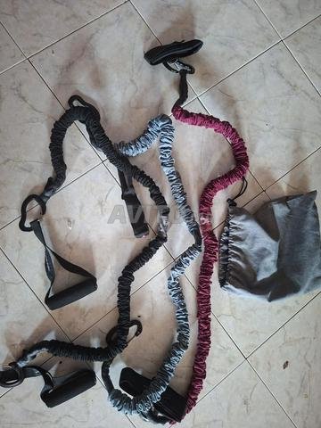 حزمة كاملة لتمارين القوة: بنش، أوزان، أربطة مطاطية - 2