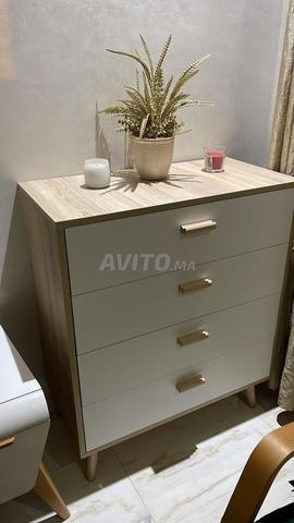 Commode scandinave 4 tiroirs