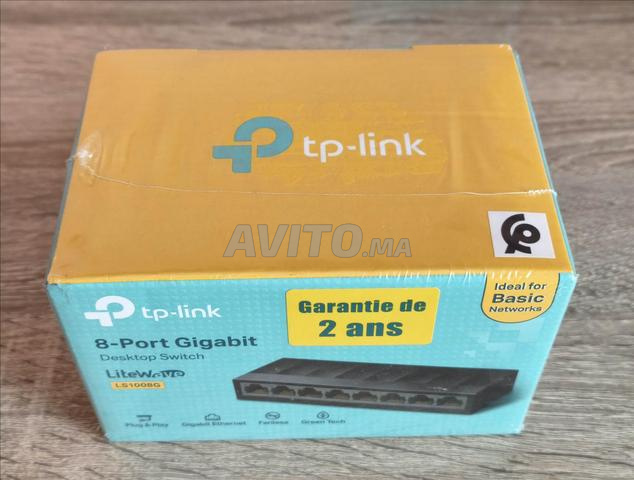 Switch Gigabit TP-Link 8 ports