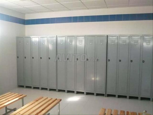 Vestiaire Métal avec Serrure/Rangement Sécurisé - 2