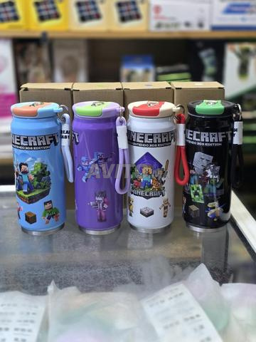 Bouteille d'eau design Minecraft pour enfants. - 2