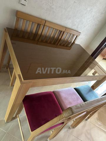 طاولات غرفة طعام 190x50 سم - 2
