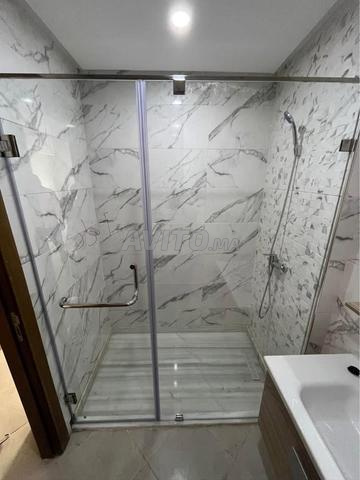 Cabine de Douche Verre Trempé 10mm Sur Mesure