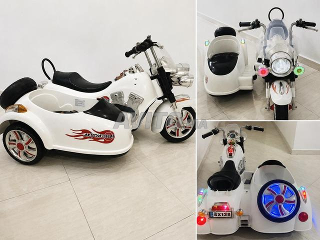 Moto électrique pour enfants (2 sièges) - 2