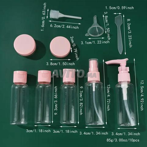 Kit Flacons de Voyage Réutilisables 10 Pièces - 2