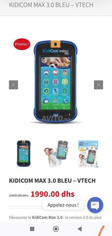 Tablette intelligente pour enfants Vtech KidiCom MAX