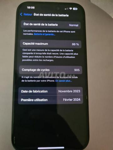 iPhone 15 Pro - Très bon état - 2