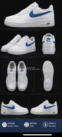 Nike Air Force 1 Low – Blanc/Bleu 👟💙 - 2