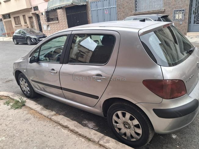 بيع سيارة بيجو 307 موديل 2002  6ch