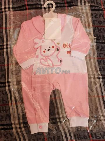Combinaisons bébé coton 9 mois - 2