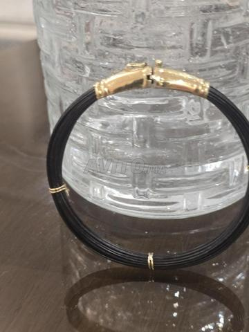 Bracelet en poil d'éléphant et Or - 2