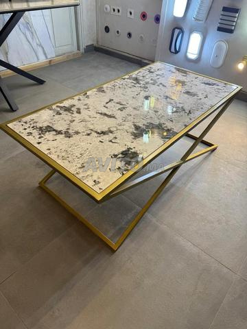 Table basse en fer forgé - 2