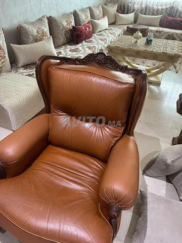 Fauteuil cuir - 2