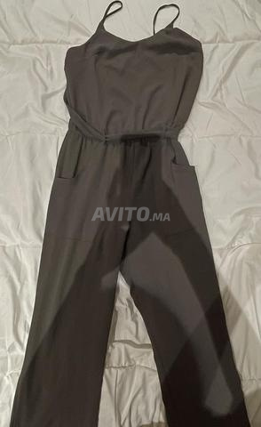Combinaison vert kaki pour femme, taille S - 2