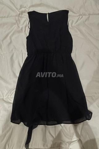 Robe noire été pour femme, taille S - 2
