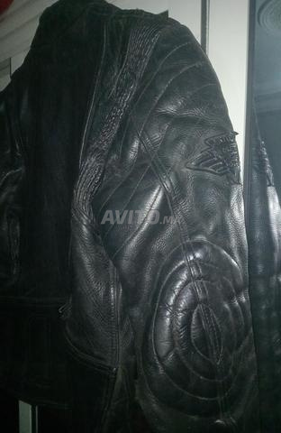 Veste cuir Akito pour moto - 2