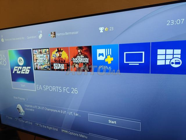 PS4 SLIM 1T EN LIGNE OU 2 MANETTES OU JEUX - 2