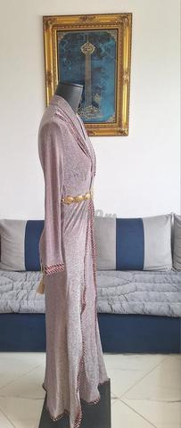 Magnifique robe sirène rose scintillant - 2