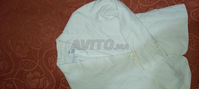 Veste blanche pour femme confortable et élégante - 2