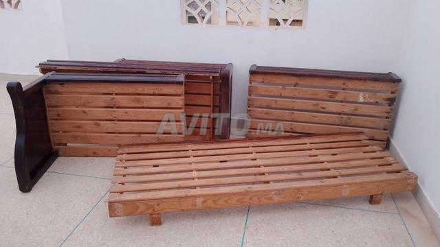 Banc en bois d'occasion - 2