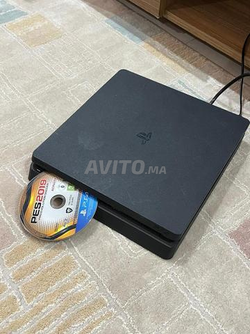 PS4 slim falsifiée 1To 17 jeux CD PES19 et manette - 2