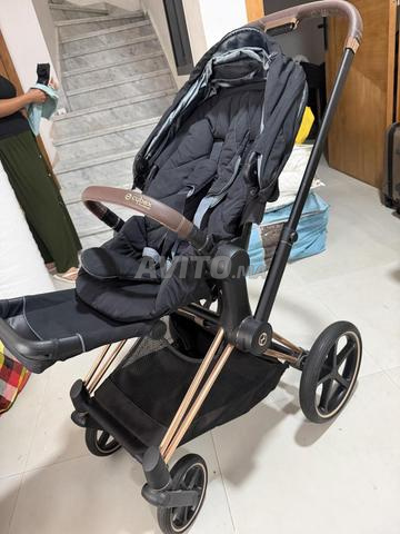 عربة أطفال Priam Cybex مع غطاء المطر