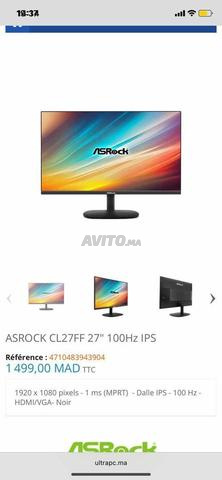 شاشة Asrock 27p جديدة
