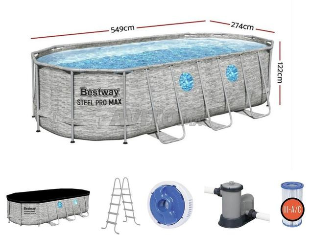 Kit Piscine Ovale Vista 5,5M x 2,7M x 1,2M - 2