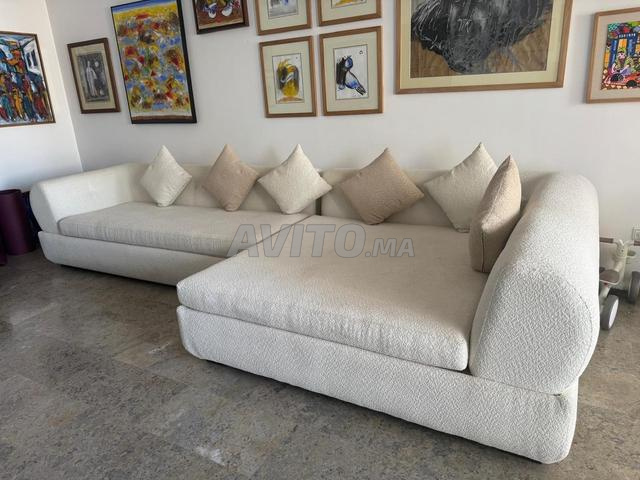 Canapé sur mesure avec tissu anti taches - 2