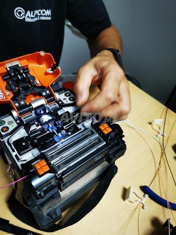 Soudure de fibre optique (Soudure par fusion)