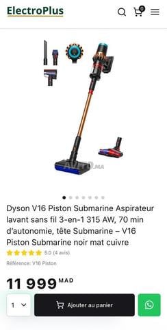 Aspirateur Dyson v16 piston animal Submarine