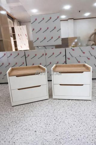 طاولة جانبية فاخرة خشب MDF 💯 - 2