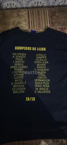 T-shirt FC Barcelone célébration Liga 2018/19 - 2