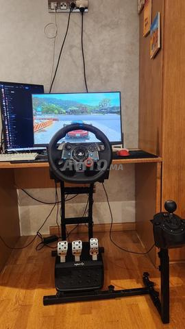 Levier de vitesse, volant, pédales et support Logitech G29 - 2