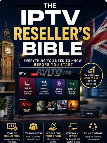 Panel IPTV Revendeur à partir de 10 crédits