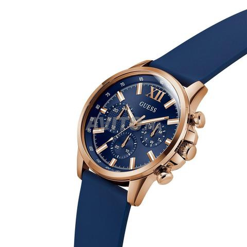 Montre homme Guess silicone bleu marine - 2