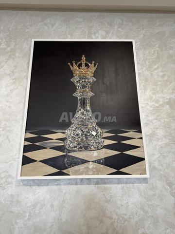Tableau Reine des échecs peinture à l’huile