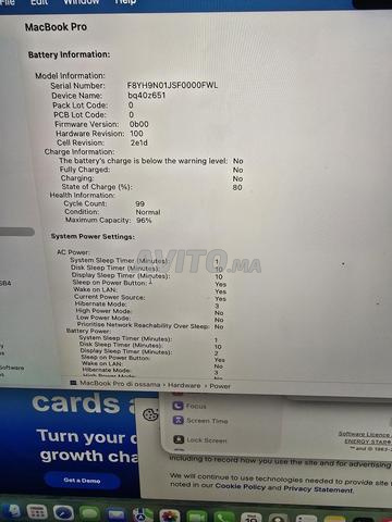 MacBook Pro M4 Pro 24GB 512GB Batterie 96 Cycles 99 - 2